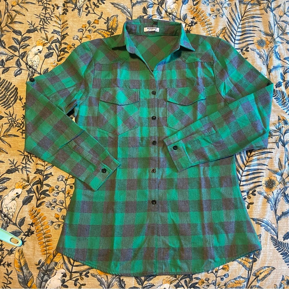 Zeagoo Plaid Shirt